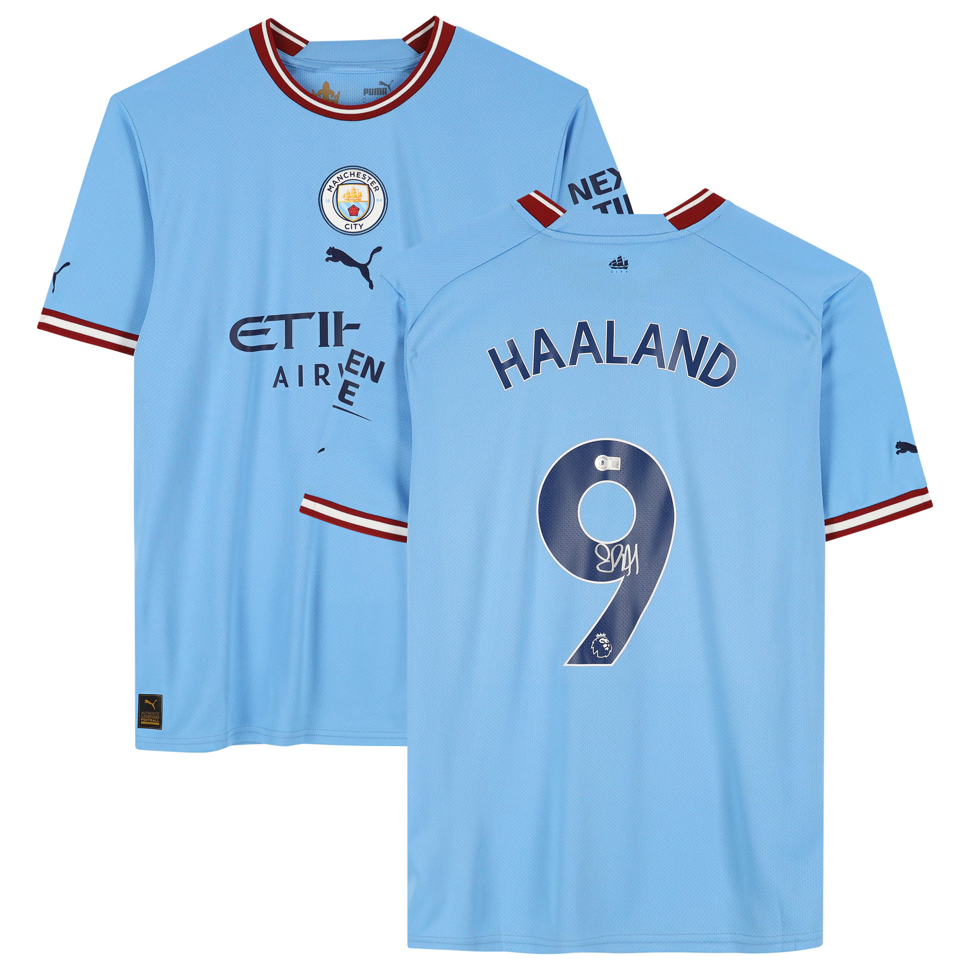 Erling Haaland – Signed Manchester City Jersey